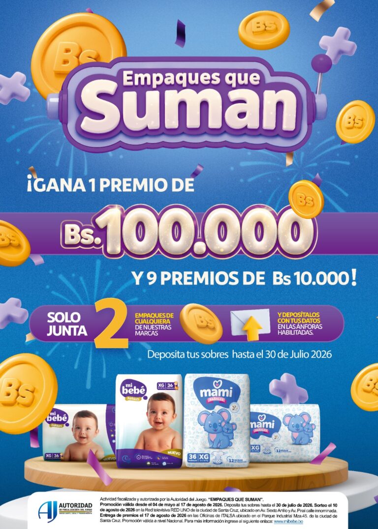 “Empaques que suman” regresa para premiar a quienes eligen Mi Bebé y Mami