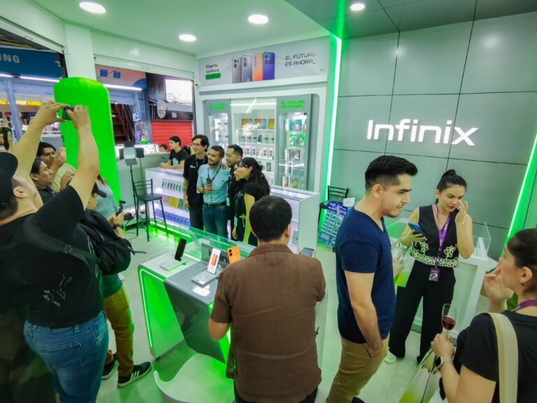 INFINIX expande su presencia en Bolivia: Santa Cruz recibe su primera tienda de experiencia en La Ramada.